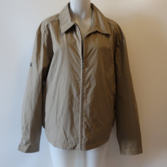 NWT PING COLLECTION KHAKI TAN FULL ZIP JACKET L * - Picture 6 of 14